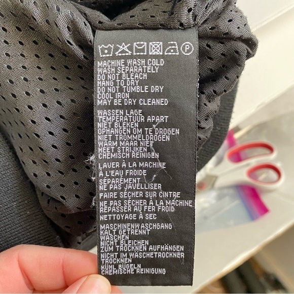 Harley Davidson Embroidered Skull Wings Satin Bomber Jacket Biker Moto Large - Picture 16 of 16